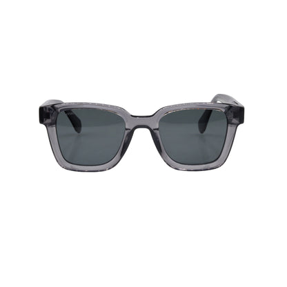 Monaco Grey Square Acetate Full Rim Sunglasses