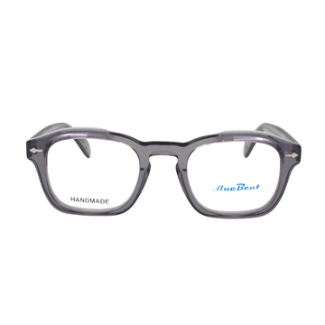 Blue beat gray eyeglasses
