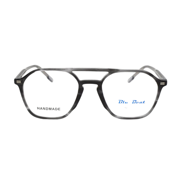 Blue beat blue/silver prescription glasses 