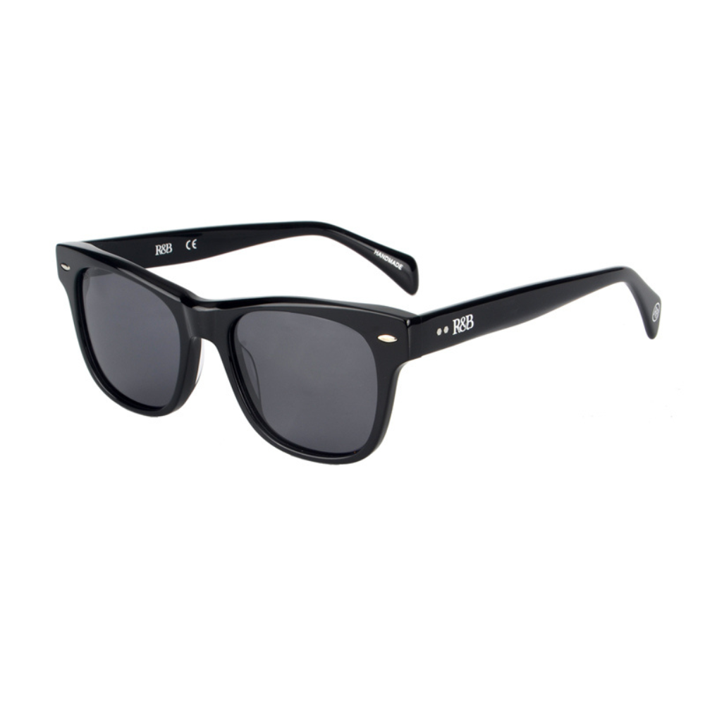 R&amp;B by Barakat Square Black Sunglasses