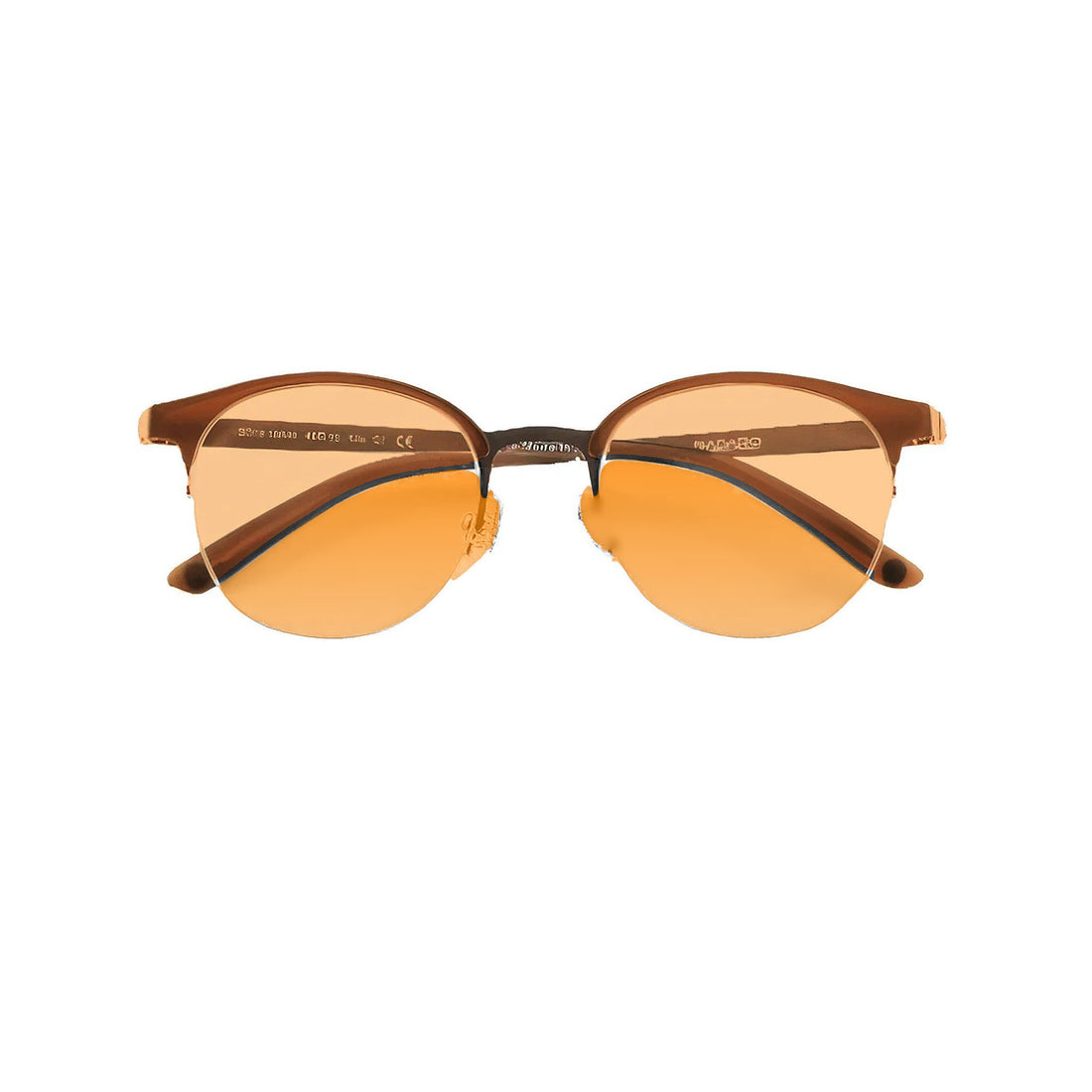 Badaro By Barakat Round Brown Eyeglasses Gamer Edition