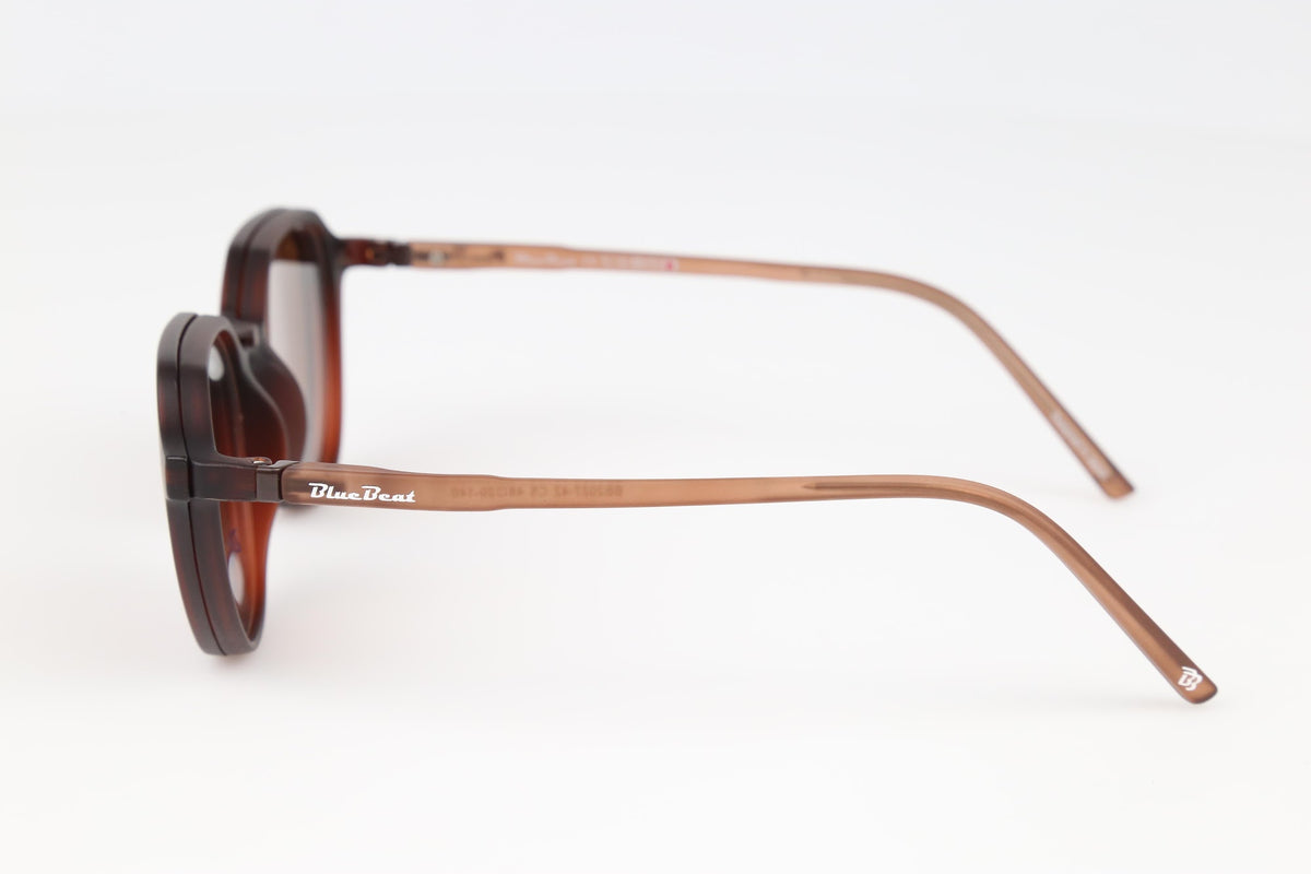 BLUE BEAT BB2027-42 Brown BR-C5 with clip-on 3