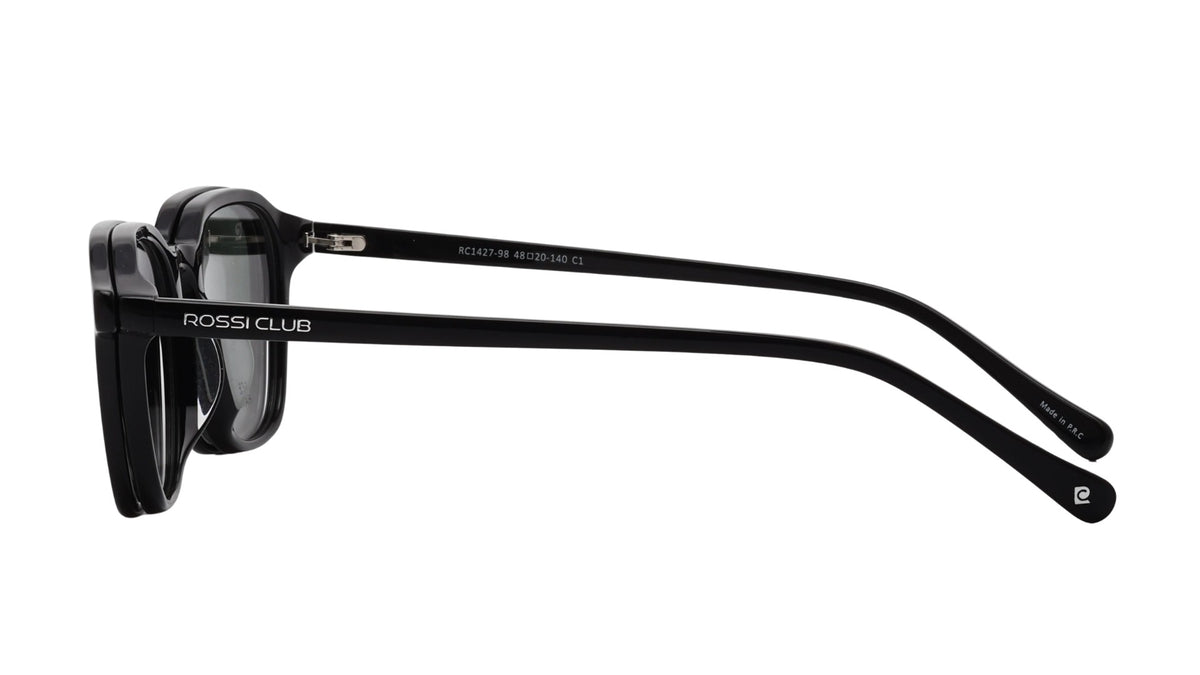 ROSSI CLUB RC1427-98 Black BK-C1 with clip-on 3