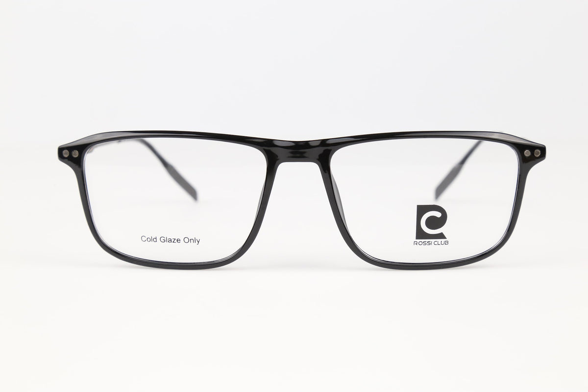 ROSSI CLUB RC2026-50 Black BK-C1 clear lens
