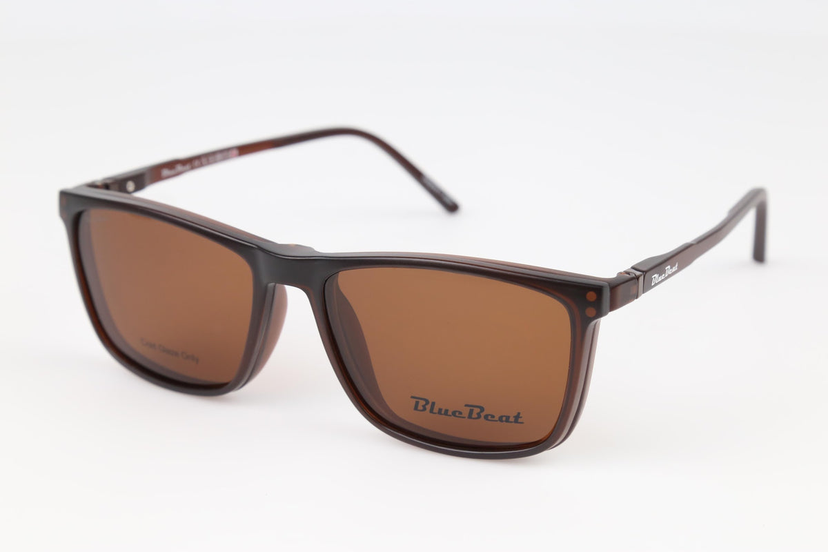 BLUE BEAT BB2027-43 Brown BR-C4 with clip-on 2