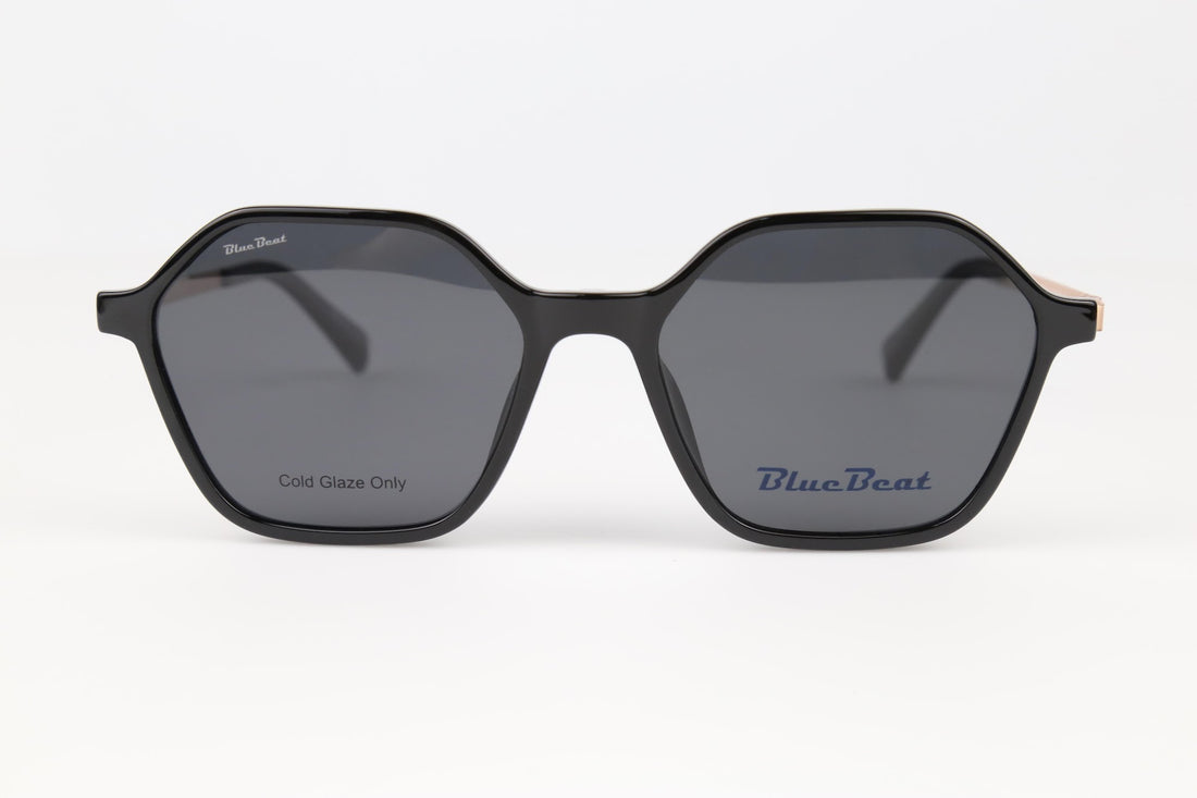 BLUE BEAT BB2027-44 Black BK-C1 clear lens