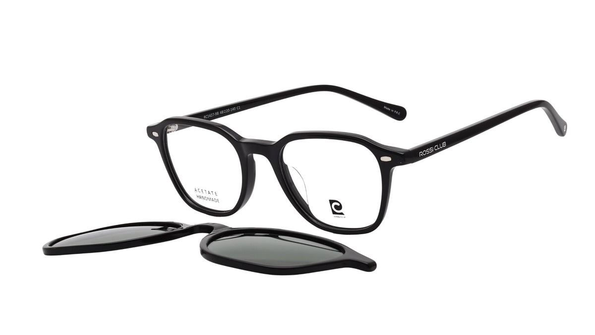 ROSSI CLUB RC1427-98 Black BK-C1 with clip-on 2