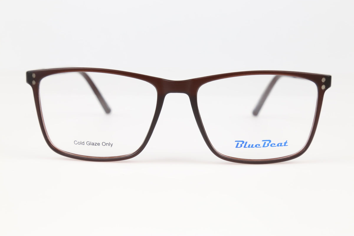 BLUE BEAT BB2027-43 Brown BR-C4 clear lens