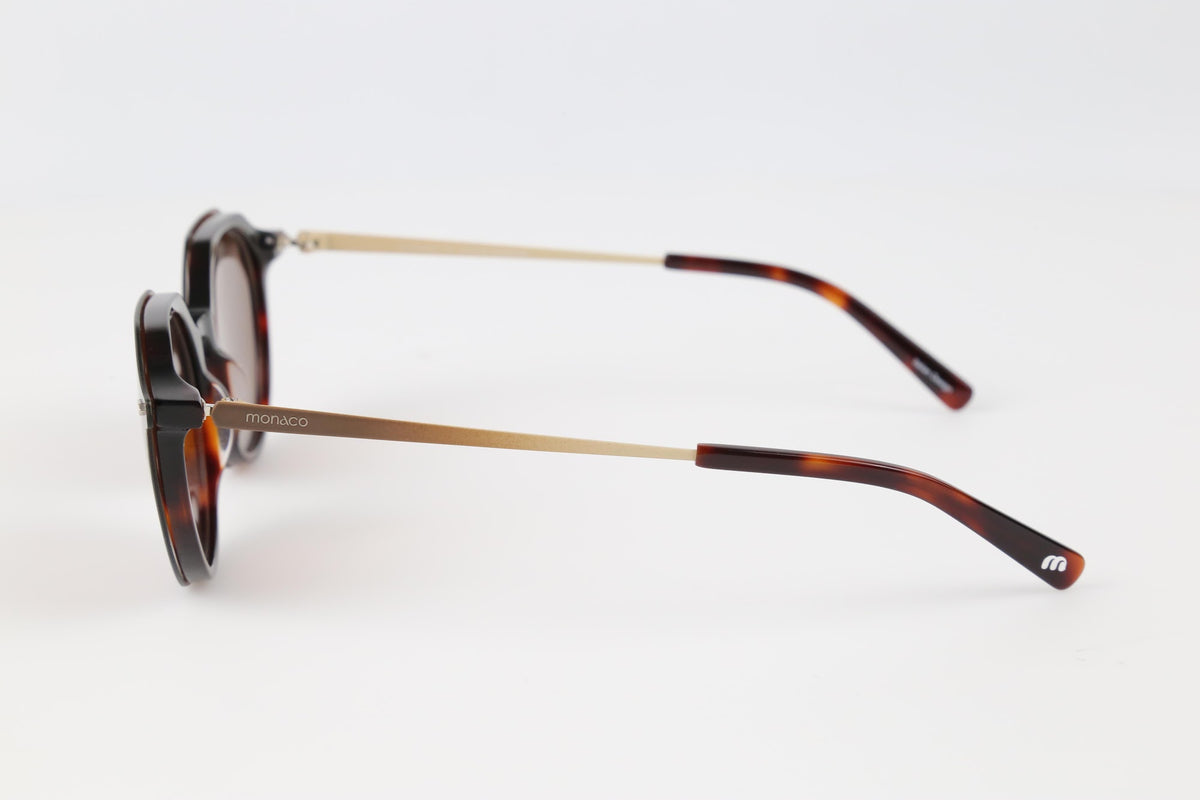 MONACO MN2027-49 Brown BR-C3 with clip-on 3