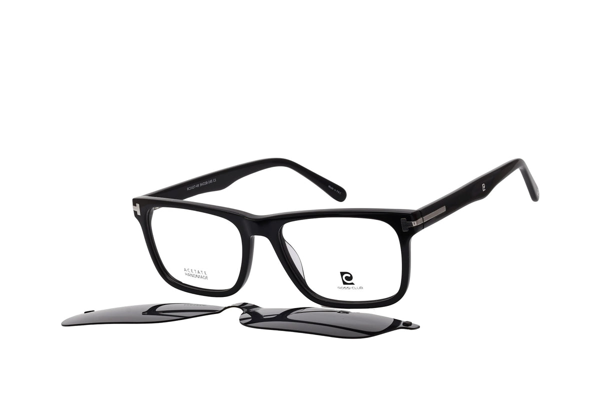 ROSSI CLUB RC1427-49 Black BK-C1 with clip-on 2