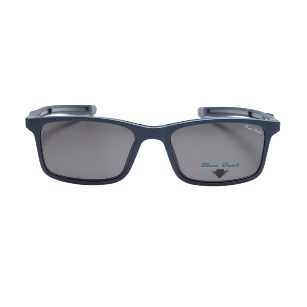 BlueBeat Kids by Barakat Rectangle Blue Sunglasses 2-in-1