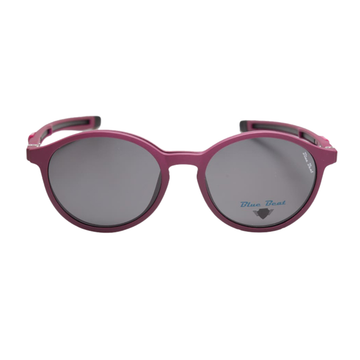 BlueBeat Kids by Barakat Round Violet Sunglasses 2-in-1