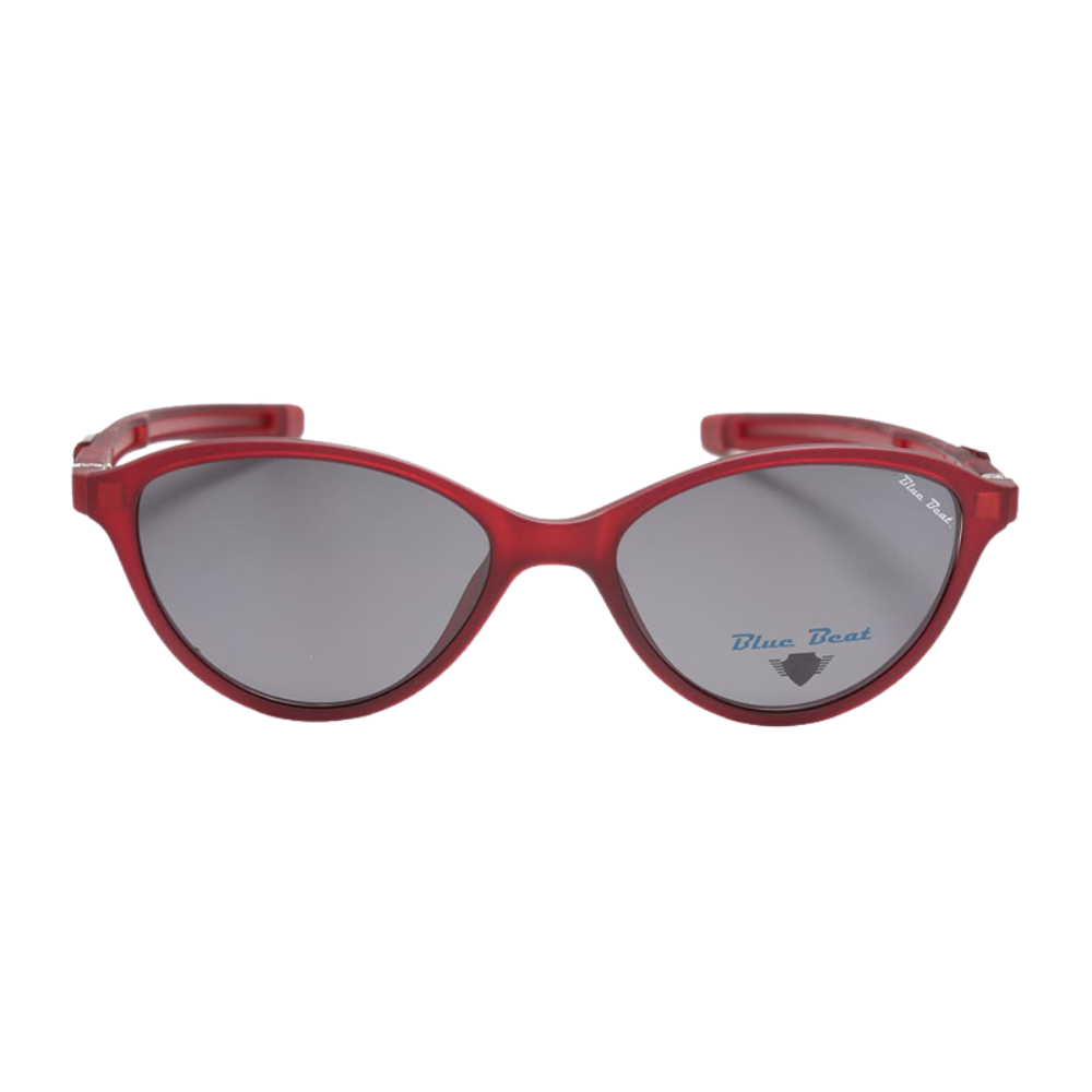 BlueBeat Kids by Barakat Cat-Eye Red Sunglasses 2-in-1