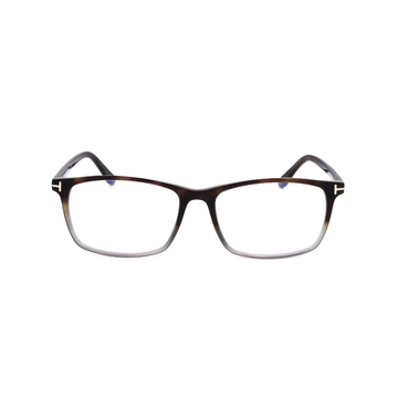 TOM FORD FT5584-B 056 Shiny Havana  Eyeglasses