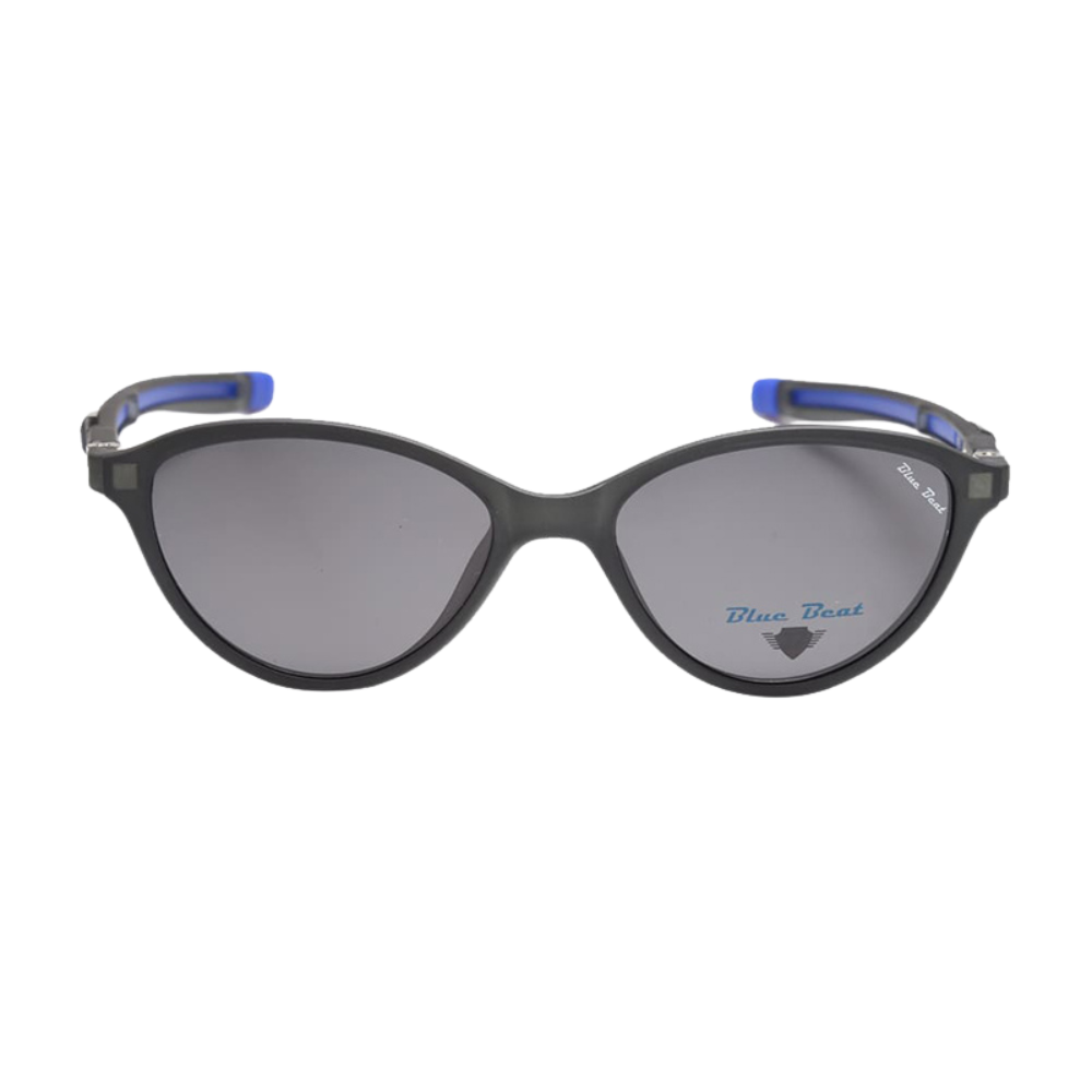 BlueBeat Kids by Barakat Cat-Eye Gray Sunglasses 2-in-1