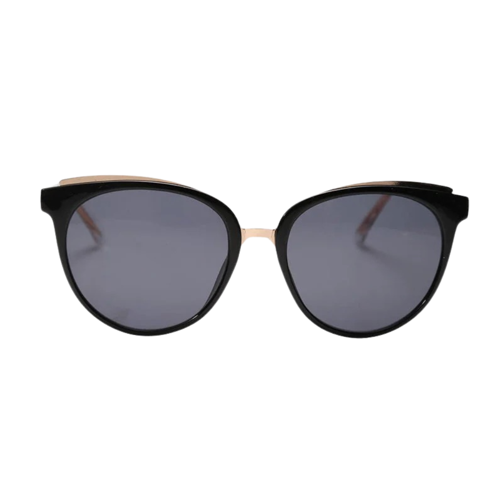 She By Barakat Gray Cat-Eye Sunglasses