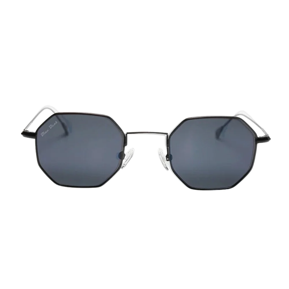 BlueBeat by Barakat Irregular Black Sunglasses