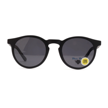 BlueBeat by Barakat Round Black Sunglasses 2-in-1