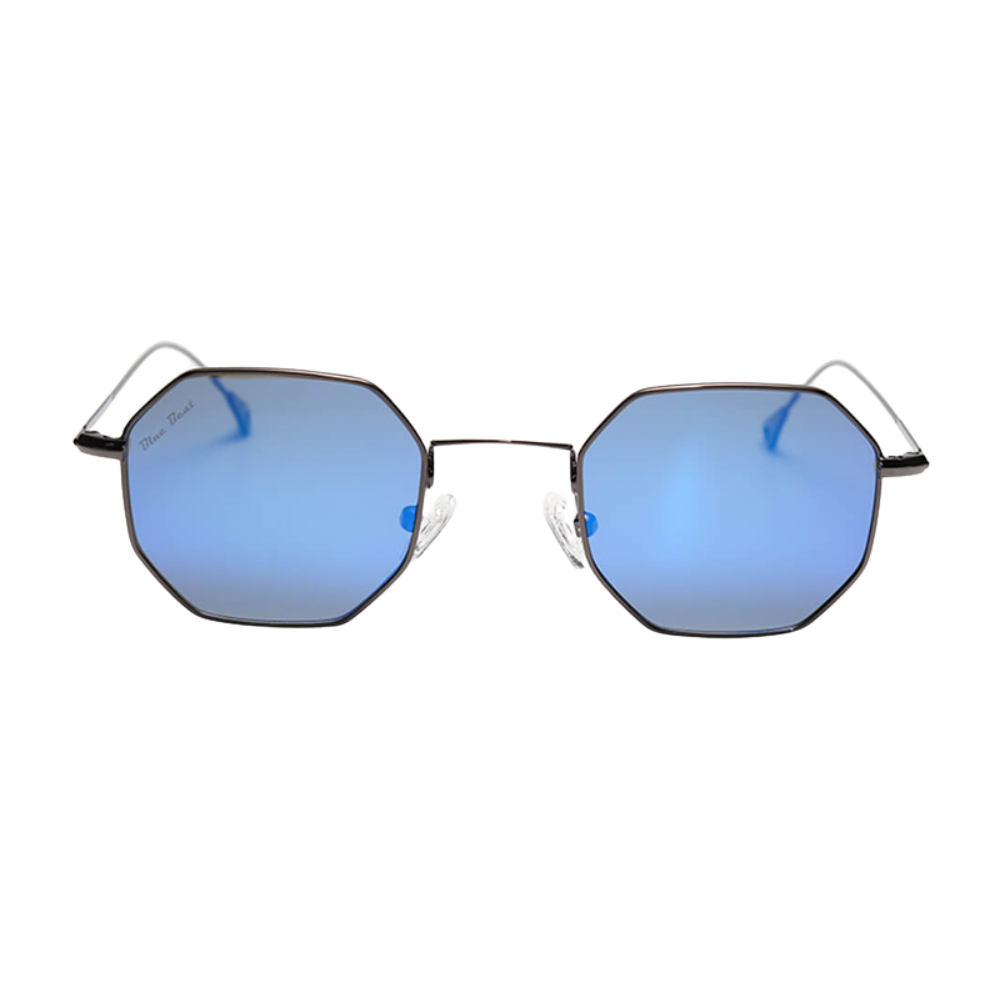 BlueBeat by Barakat Irregular Gray Sunglasses