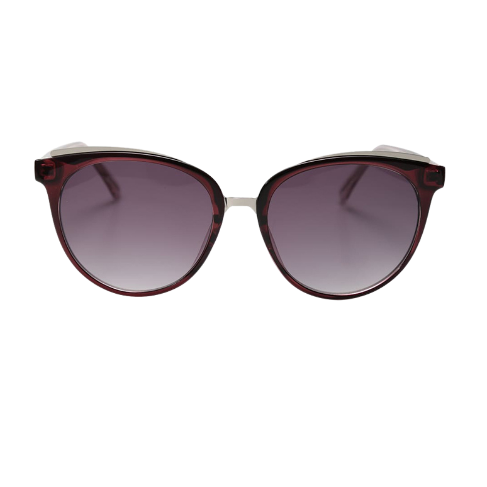 She By Barakat Red Cat-Eye Sunglasses