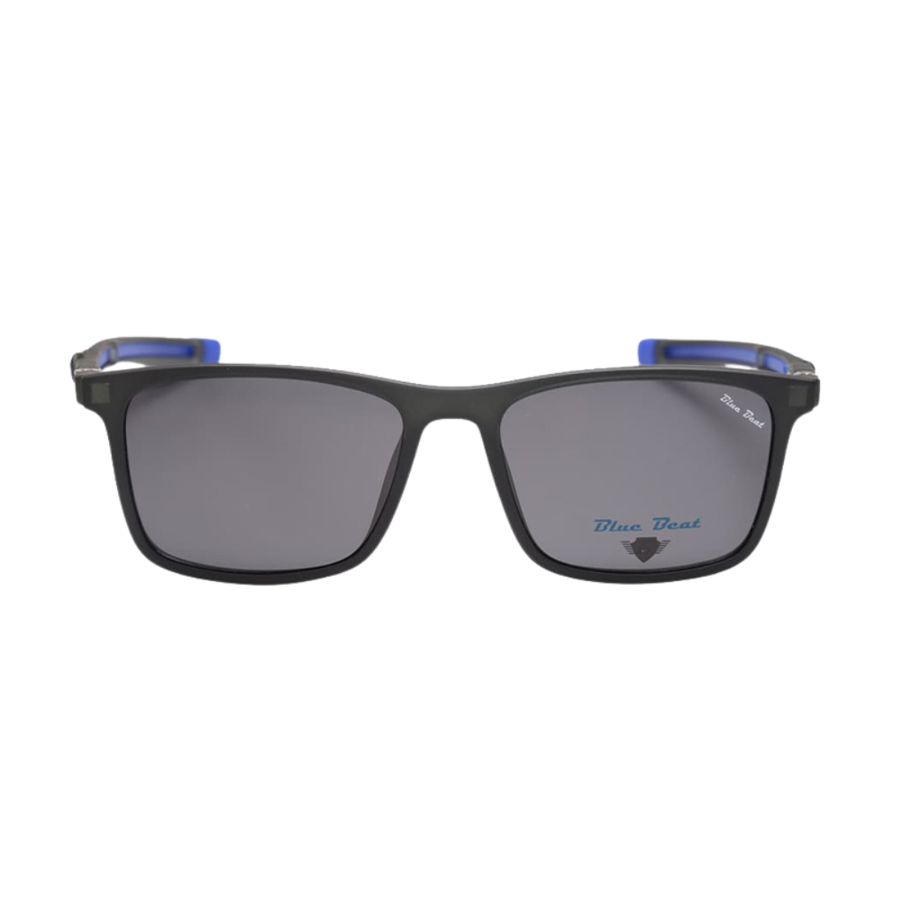 BlueBeat Kids by Barakat Square Gray Sunglasses 2-in-1