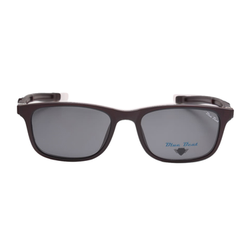 BlueBeat Kids by Barakat Rectangle Black Sunglasses 2-in-1