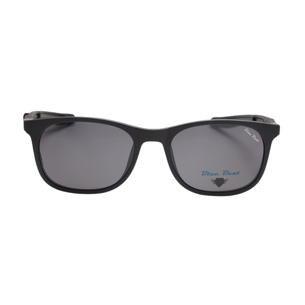 BlueBeat Kids by Barakat Square Black Sunglasses 2-in-1