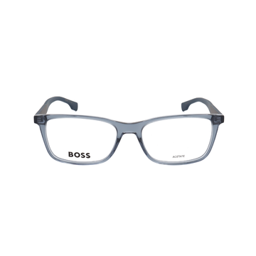 Hugo Boss BOSS 1581 0PJP 00 Transparent Blue 55mm Eyeglasses New Authentic