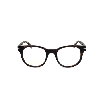 David Beckham DB 7088 men Havana Geometric Eyeglasses