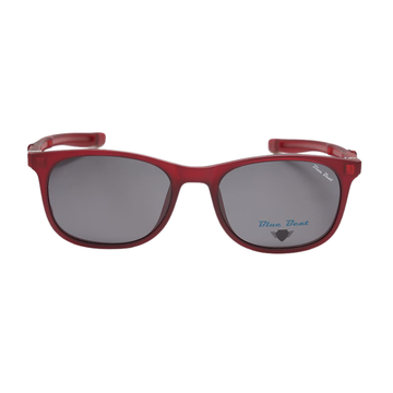 BlueBeat Kids by Barakat Square Red Sunglasses 2-in-1