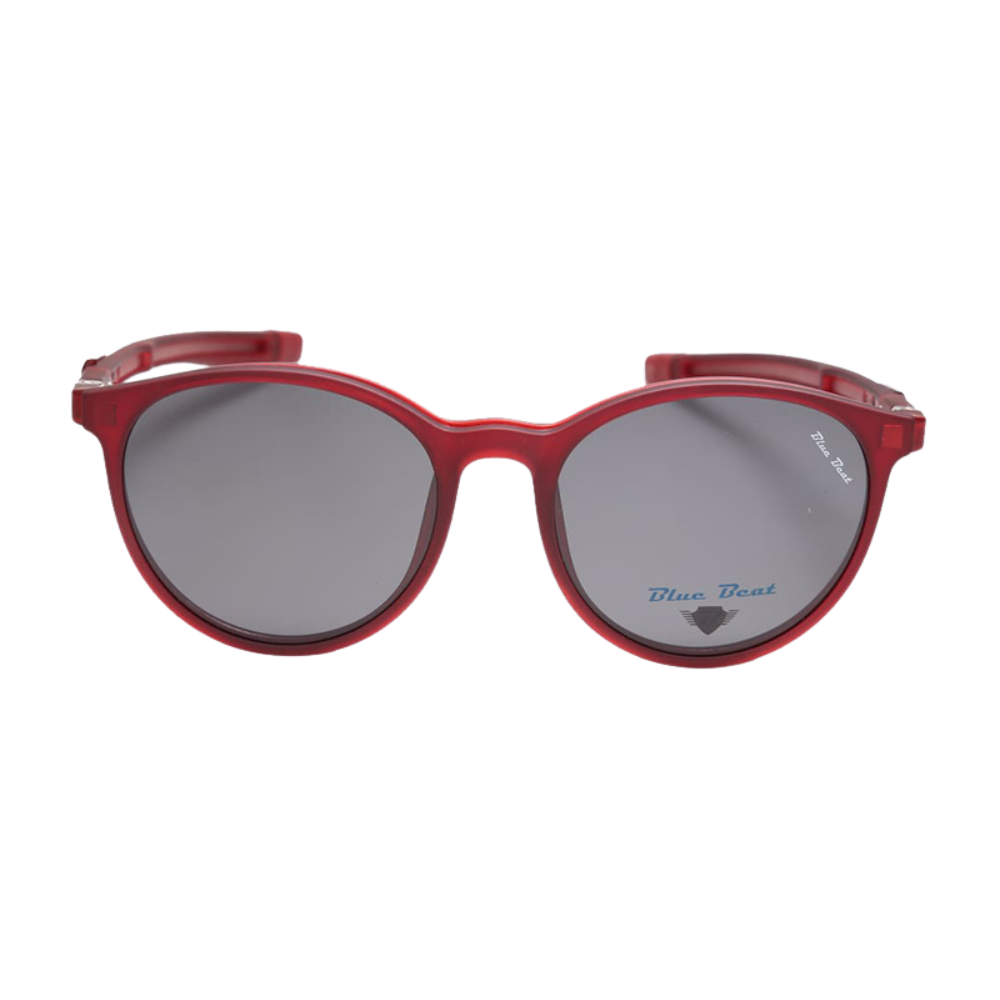 BlueBeat Kids by Barakat Cat-Eye Red Sunglasses 2-in-1