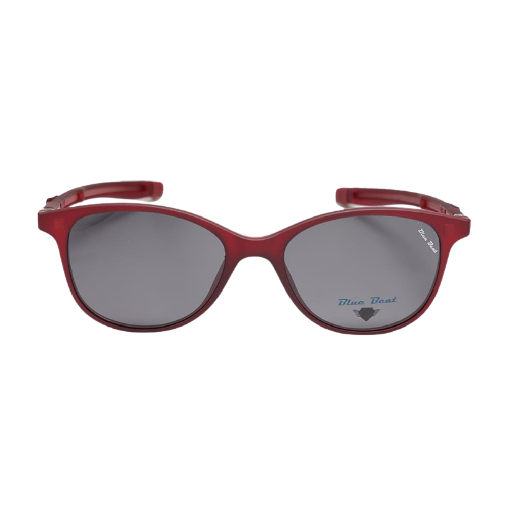BlueBeat Kids by Barakat Cat-Eye Red Sunglasses 2-in-1