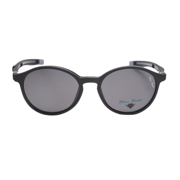 BlueBeat Kids by Barakat Round Black Sunglasses 2-in-1