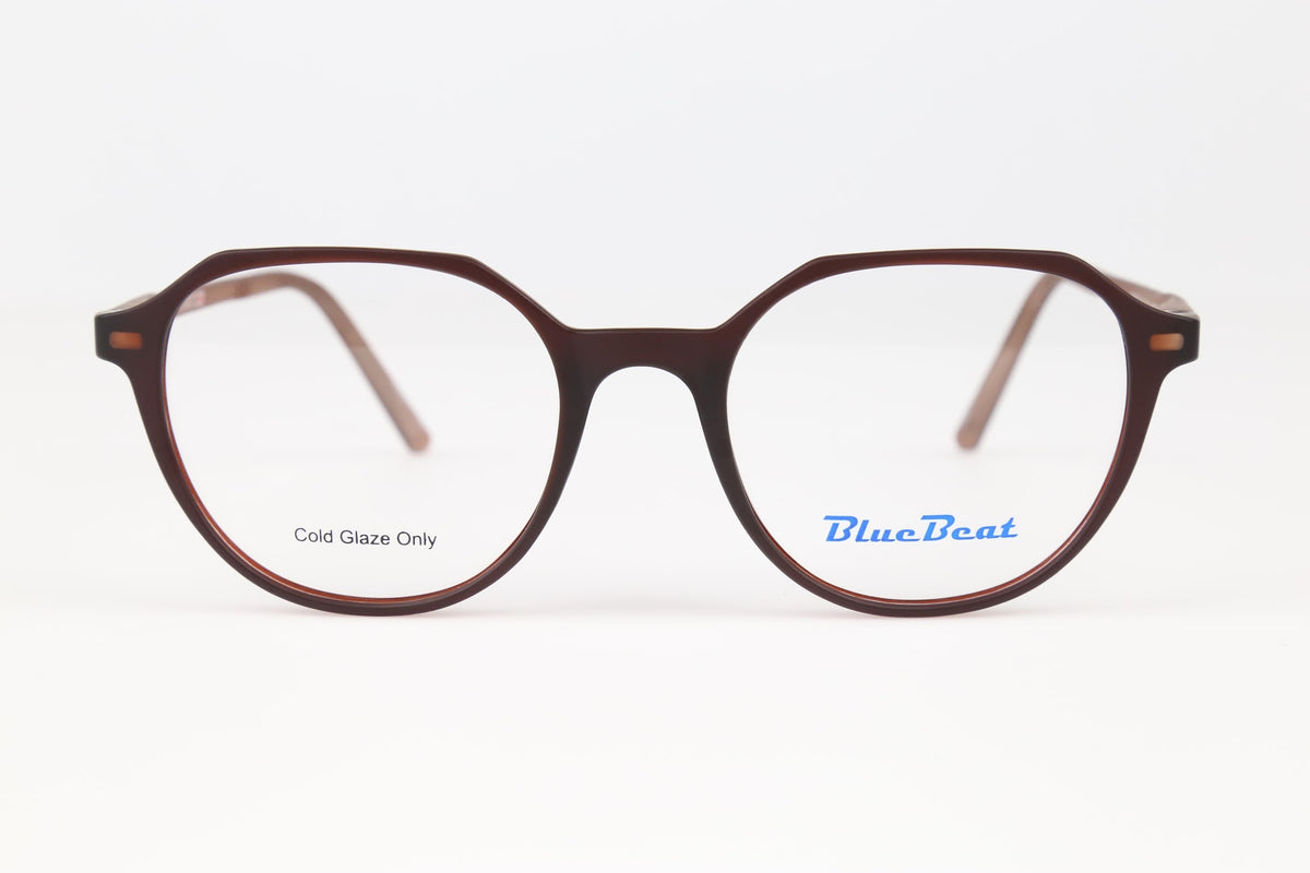 BLUE BEAT BB2027-42 Brown BR-C5 clear lens