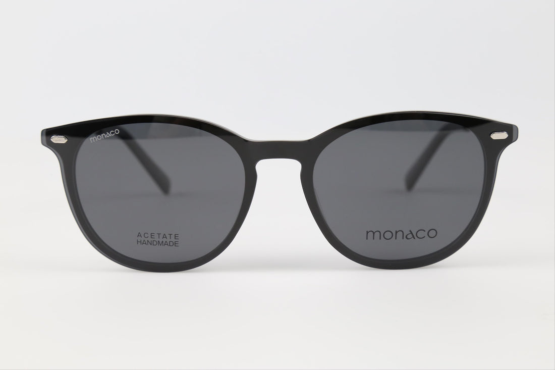 MONACO MN2027-47 Black BK-C1 clear lens