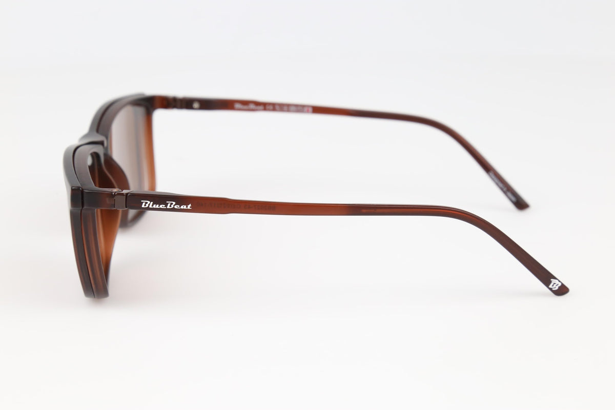 BLUE BEAT BB2027-43 Brown BR-C4 with clip-on 3