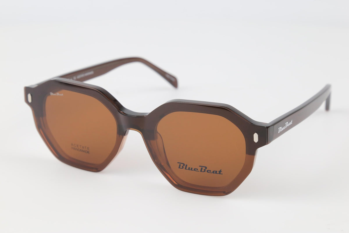 BLUE BEAT BB2027-38 Brown BR-C2 with clip-on 2