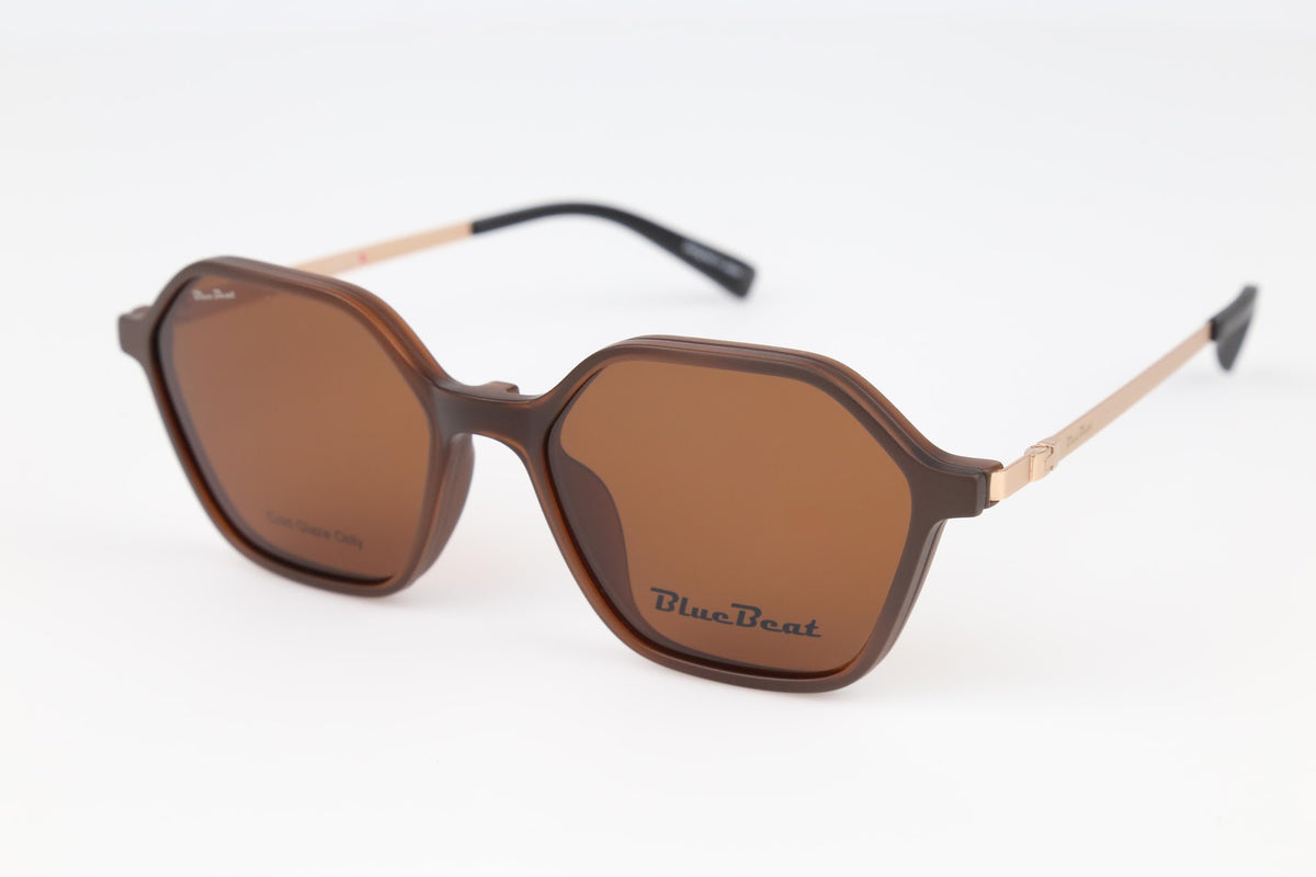 BLUE BEAT BB2027-44 Brown BR-C4 with clip-on 2