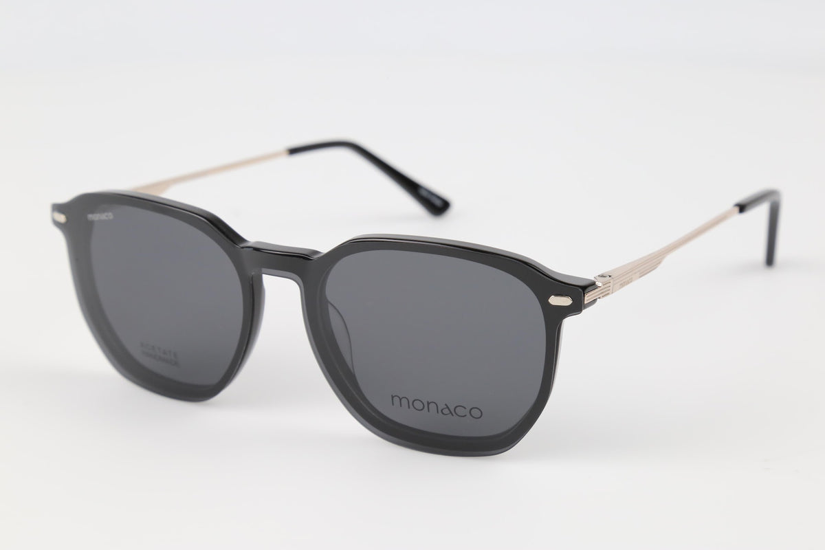 MONACO MN2027-50 Black BK-C1 with clip-on 2
