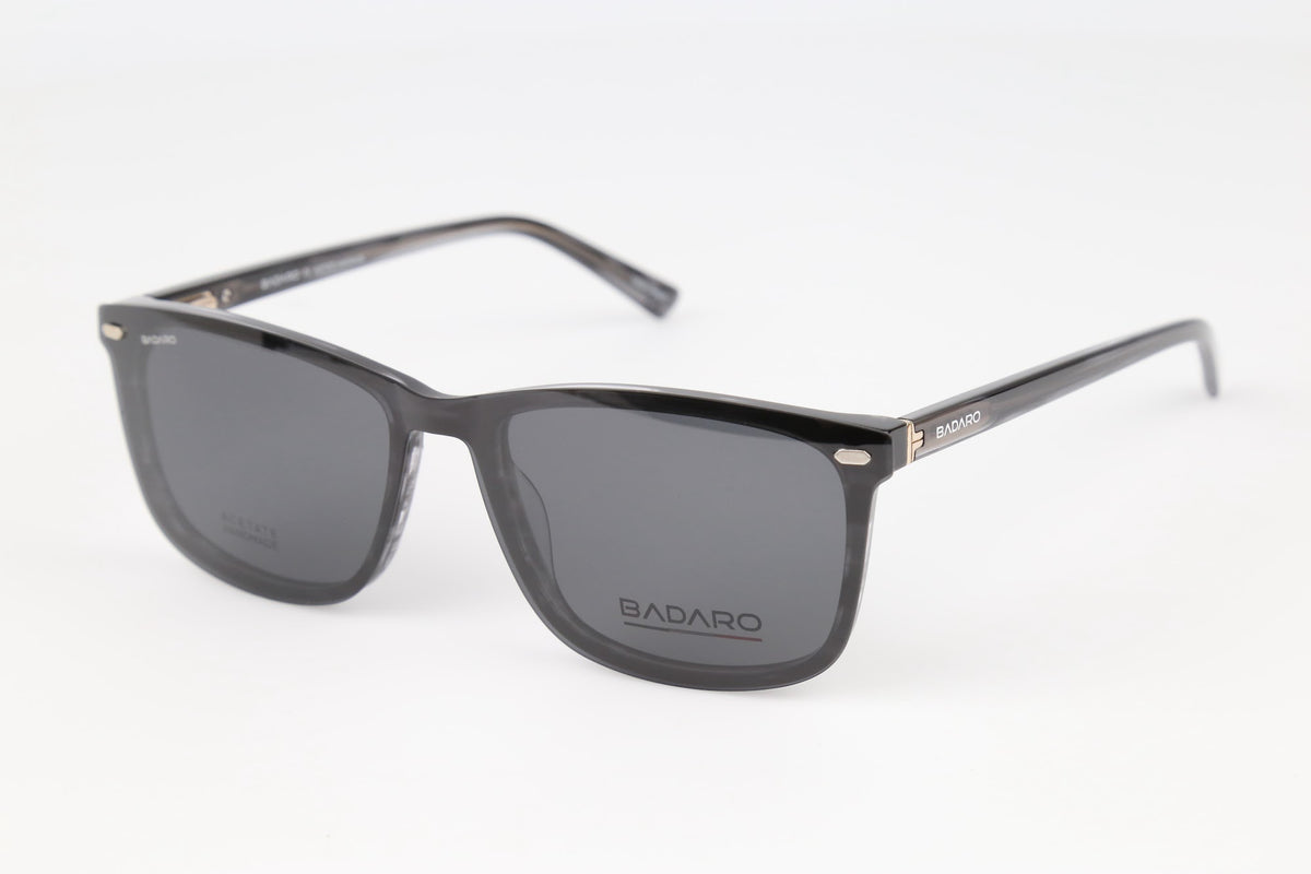 BADARO BD2027-48 Grey GY-C3 with clip-on 2