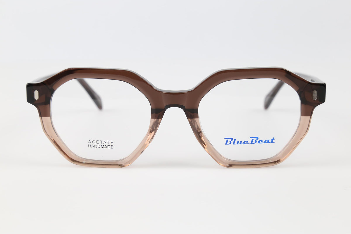 BLUE BEAT BB2027-38 Brown BR-C2 clear lens