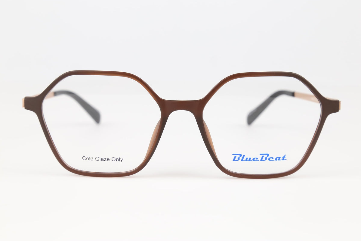 BLUE BEAT BB2027-44 Brown BR-C4 clear lens