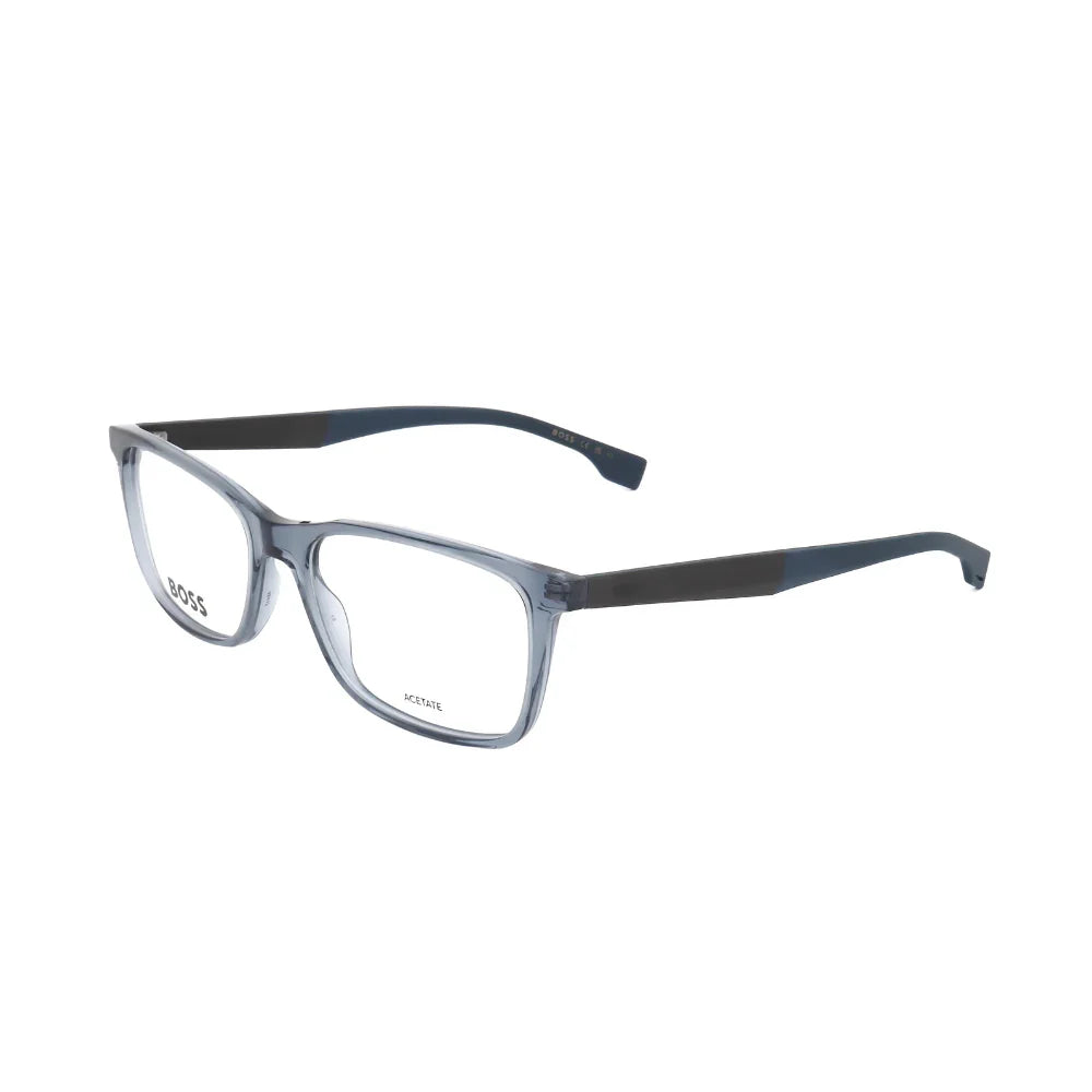 Hugo Boss BOSS 1581 0PJP 00 Transparent Blue 55mm Eyeglasses New Authentic