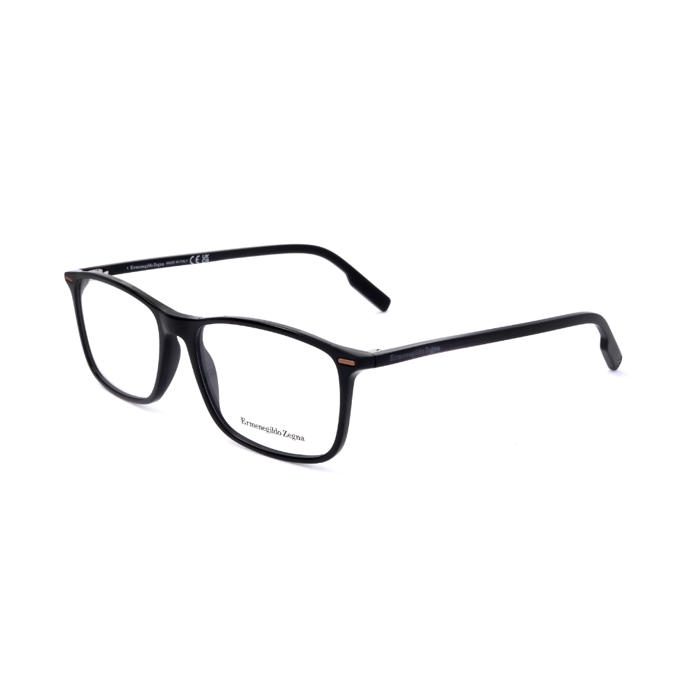 Zegna Rectangular Men's Eyeglasses