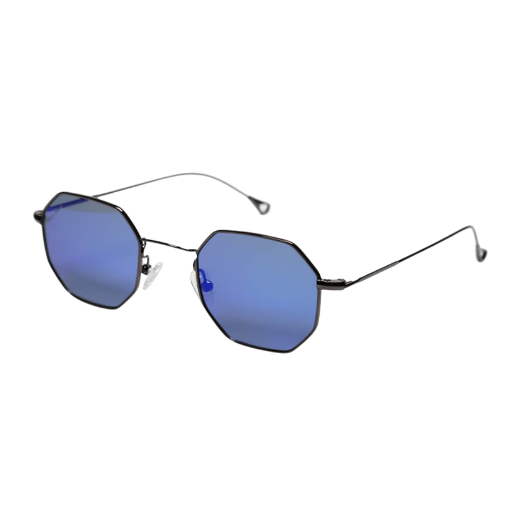 BlueBeat by Barakat Irregular Gray Sunglasses