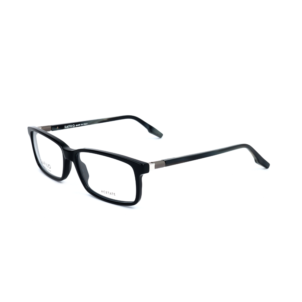 Safilo LASTRA 02 807 BLACK Men's Eyewear