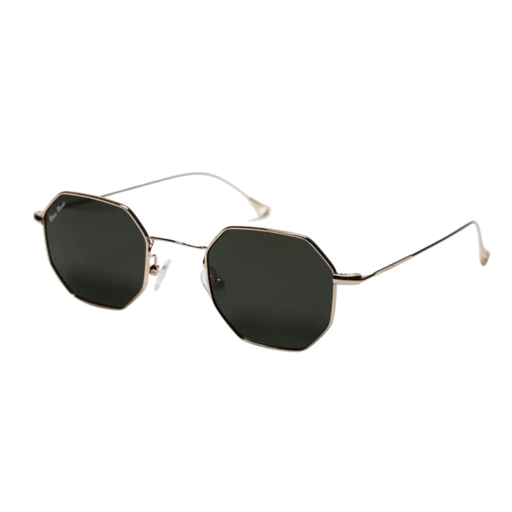 BlueBeat by Barakat Irregular Gold Sunglasses