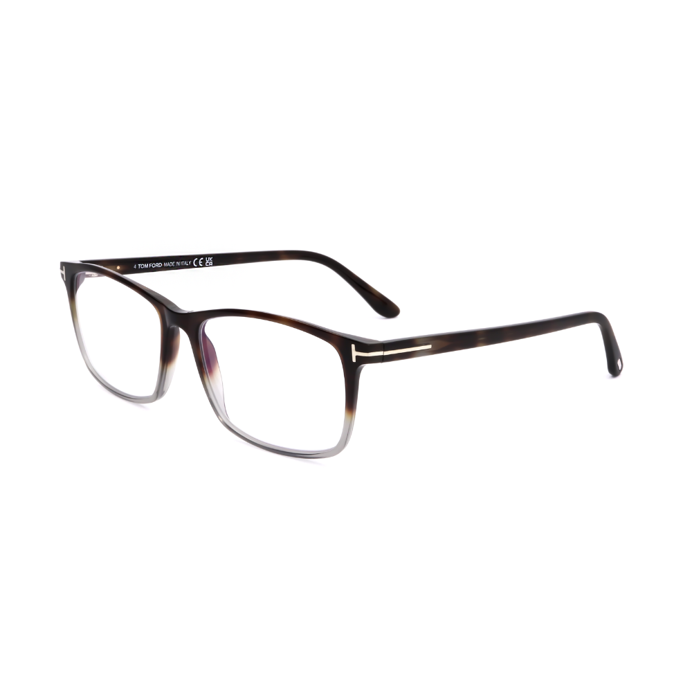 TOM FORD FT5584-B 056 Shiny Havana  Eyeglasses