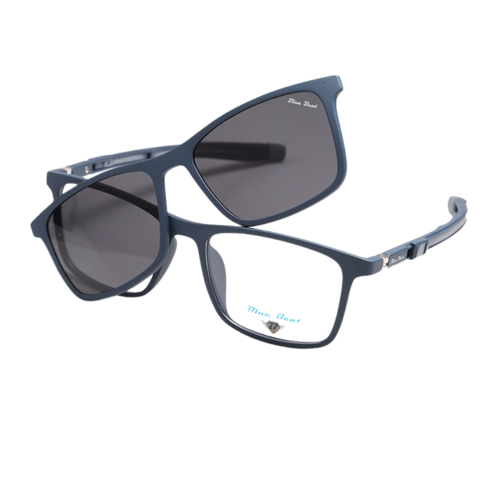 BlueBeat Kids by Barakat Square Blue Sunglasses 2-in-1