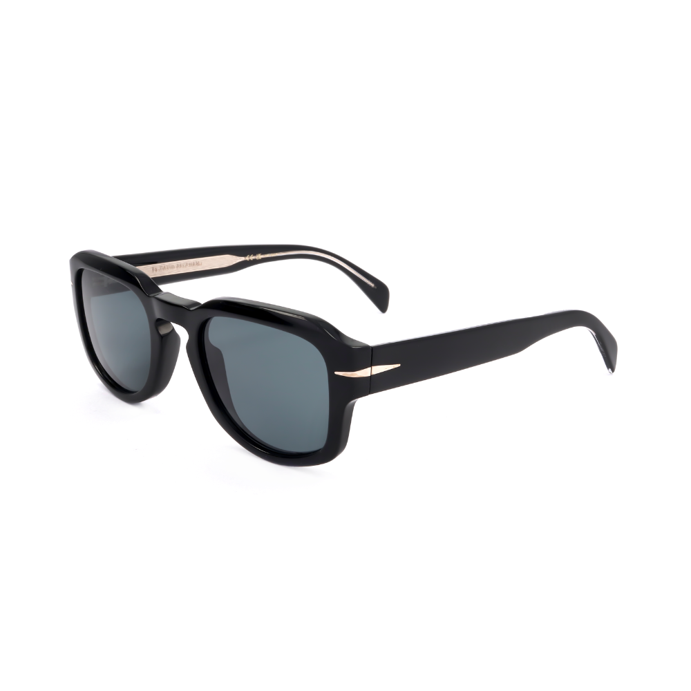 David Beckham DB 7098/S men Black Squared Sunglasses